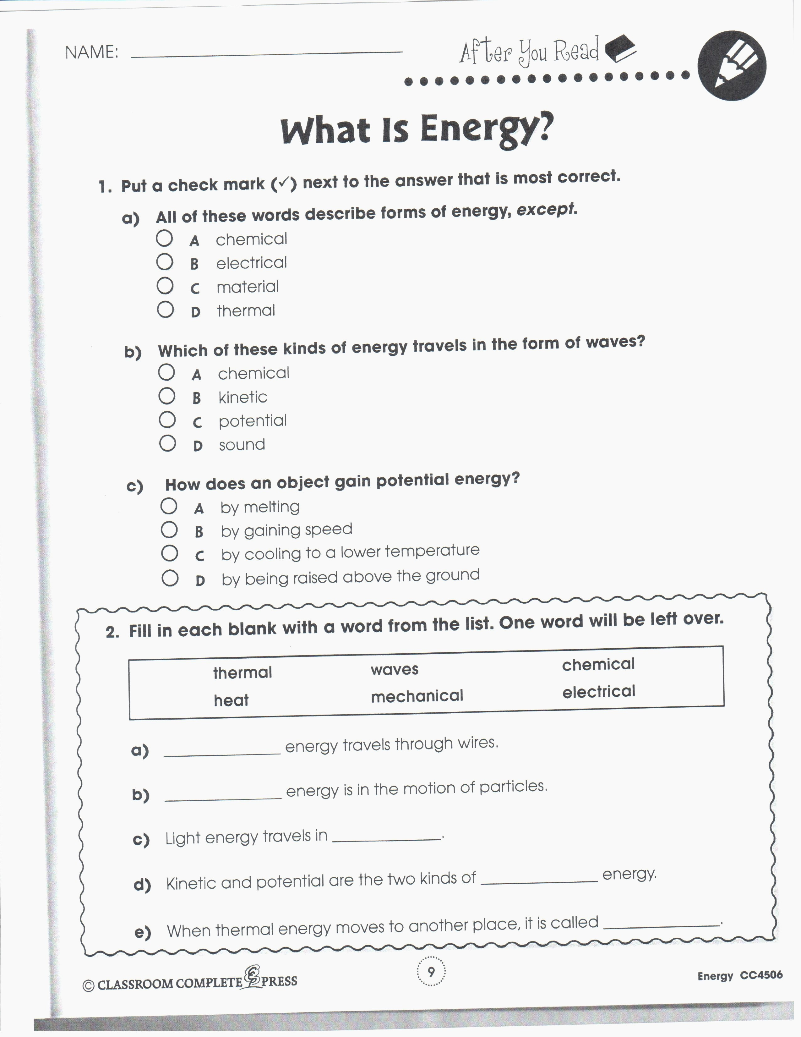 Free Year 8 Science Worksheets Explore Science Worksheets 8i Heat 