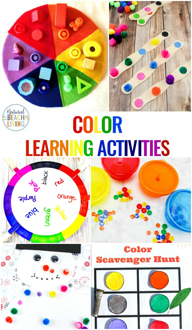 25+ Preschool Color Activities Printables - Learning Colors | Learning Colors Printable Worksheets
