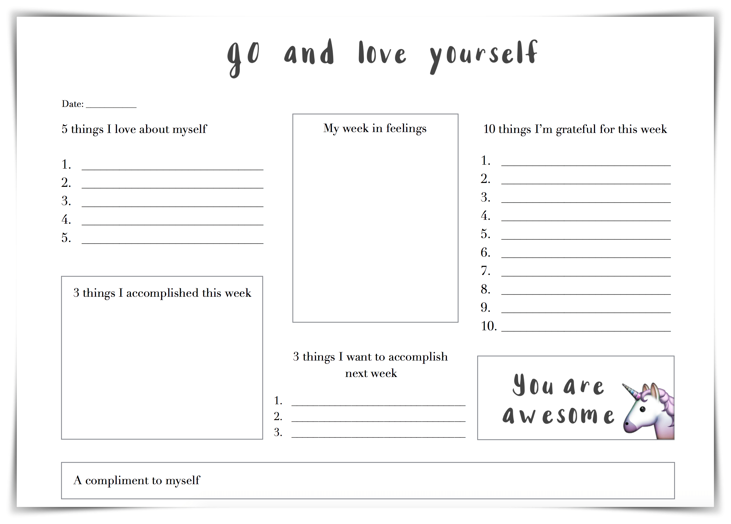 30 Self Esteem Worksheets To Print | Kittybabylove | Self Esteem Building Worksheets Printable