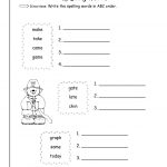 38 Alphabetical Order Worksheets | Kittybabylove | Printable Abc Order Worksheets