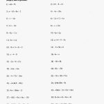 46 Fresh Of Distributive Property And Combining Like Terms Worksheet | Combining Like Terms Printable Worksheets