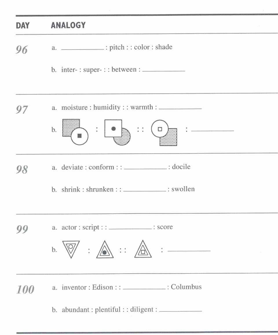 4Th Grade Analogies Worksheets Luxury Kindergarten K12 Worksheets | Analogy Worksheets For Middle School Printables