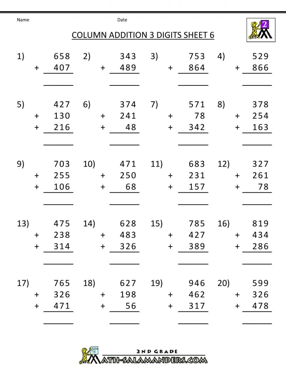 4Th Grade Math Worksheets And Answers 4Th Grade Math Worksheets | Free Printable 4Th Grade Math Worksheets With Answer Key