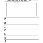 Acrostic Poems Plus Generate Your Own Poetry Worksheets | Poetry Worksheets Printable