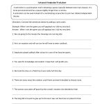 Advanced Semicolon Worksheets | Great English Tools | Punctuation | Free Printable Punctuation Worksheets For Middle School
