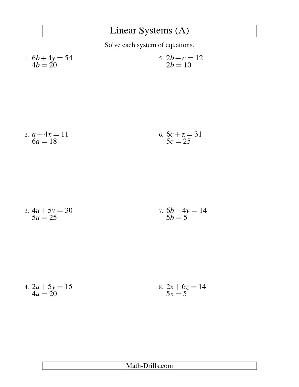 Algebra 2 Solving Quadratic Equations By Factoring Worksheet Answers Solving Equations 