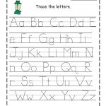 Alphabet Free Writing Worksheets For Kindergarten Handwriting   Free | Free Printable Preschool Worksheets Tracing Letters