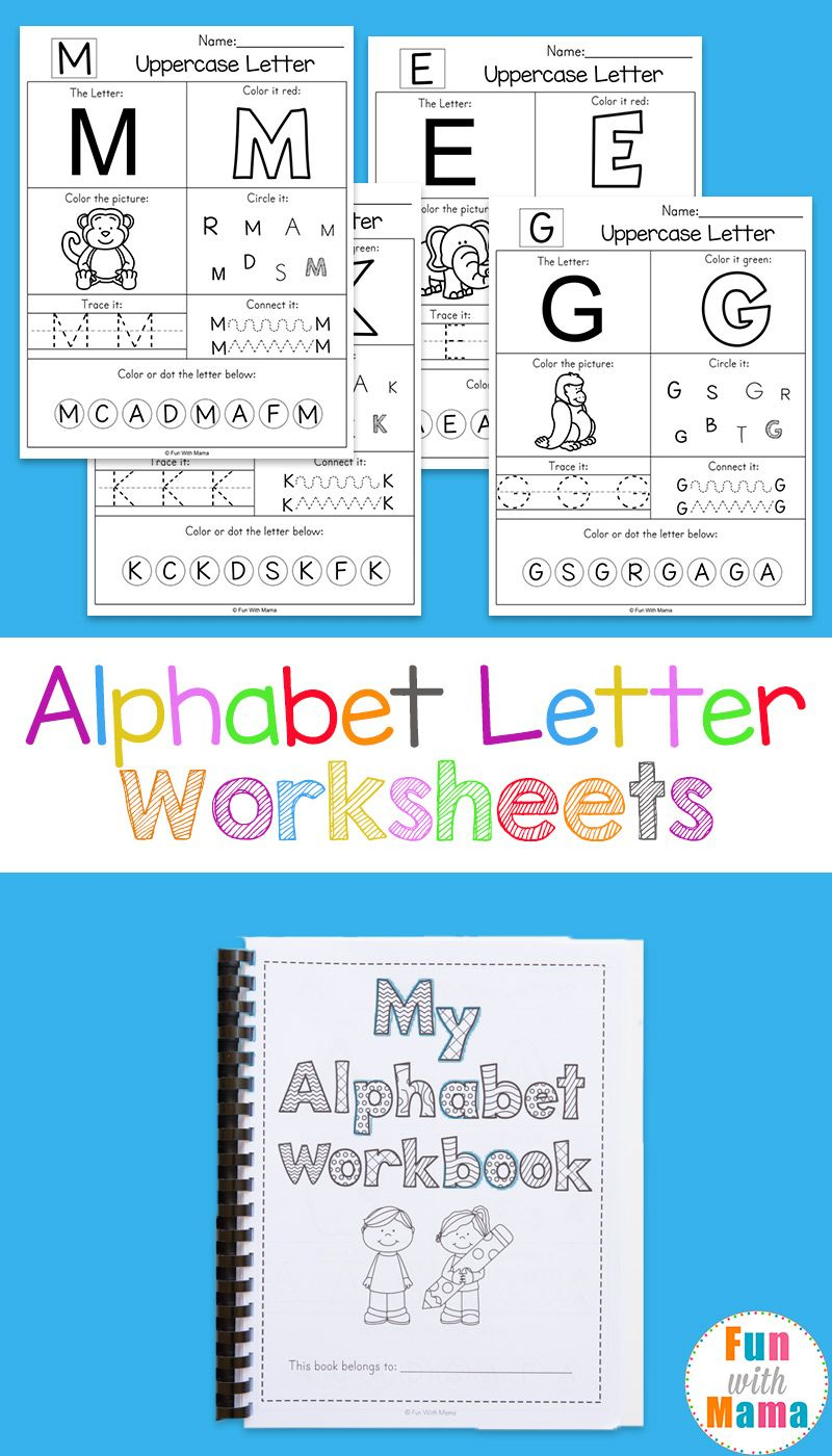 Alphabet Worksheets | Free Printables | Alphabet Worksheets, Letter | Free Printable Abc Worksheets