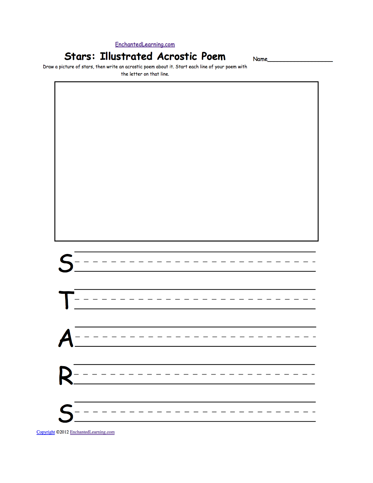 Astronomy And Space K-3 Theme Page At Enchantedlearning | Constellations Printable Worksheets