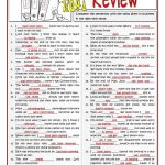 B1 Verb Tenses Review Worksheet   Free Esl Printable Worksheets Made | Free Printable Worksheets On Verb Tenses