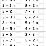 Basic Addition Facts – 8 Worksheets / Free Printable Worksheets | Free Printable Addition Worksheets