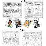 Biographies Of Famous People Worksheet   Free Esl Printable | Printable Biography Worksheets