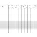 Blank Accounting Worksheets   Karis.sticken.co | Accounting Worksheet Template Printable