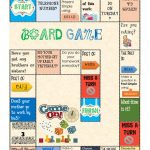 Board Game   Present And Past Simple Worksheet   Free Esl Printable | Are You My Mother Printable Worksheets