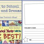 Book Mama: Back To School Hopes And Dreams   Boy Mama Teacher Mama | Hopes And Dreams Printable Worksheet