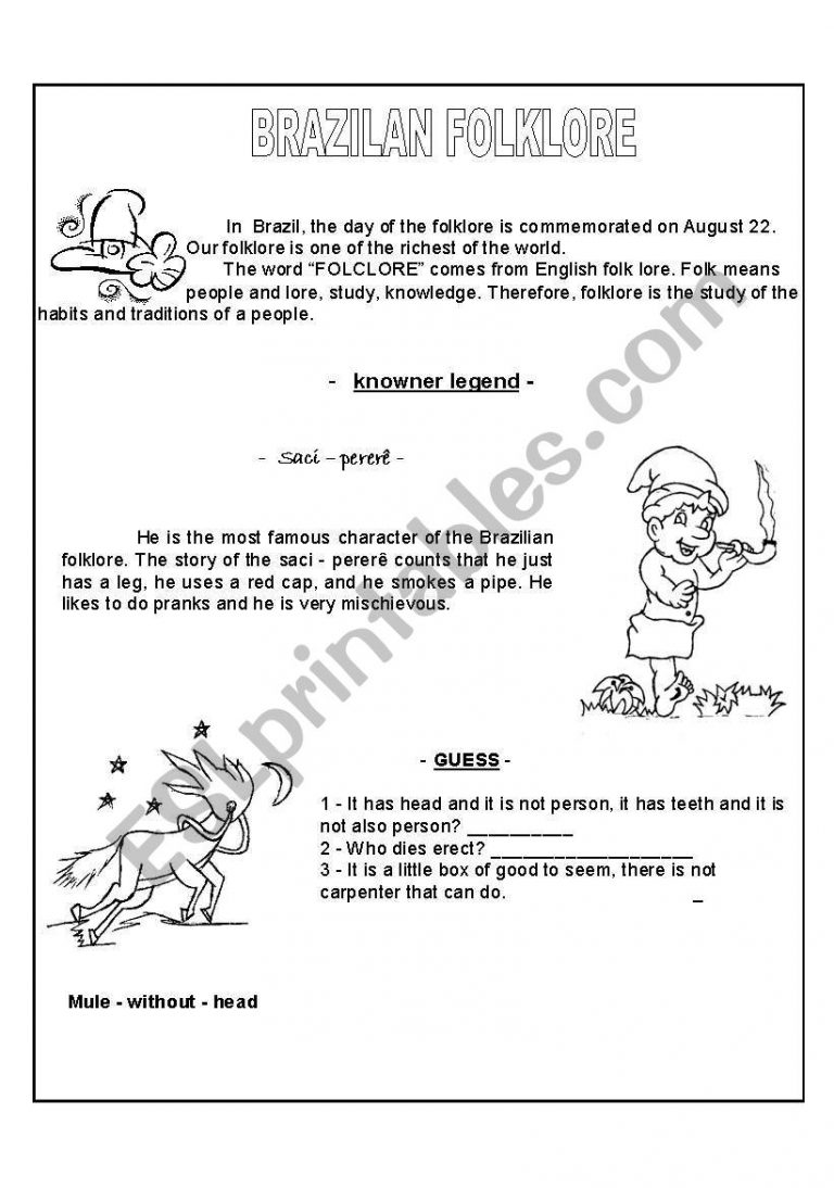 brazilian-folklore-esl-worksheetmaria-soares-brazil-worksheets-free