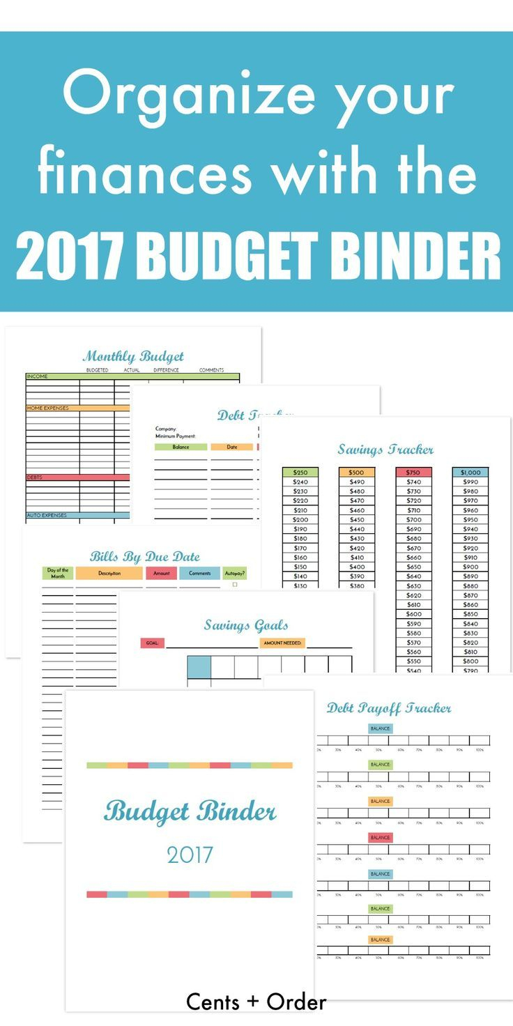 Free Printable Budgeting Binder 15 Pages Printable Budget Binder 