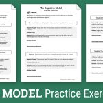 Cbt Practice Exercises (Worksheet) | Therapist Aid   Free Printable | Free Printable Therapy Worksheets