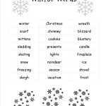 Christmas Worksheets And Printouts | Christmas Writing Worksheets Printables