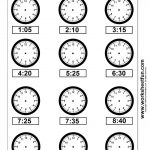 Clock Telling Time Worksheet Printable | Worksheetfun   Free | Free Printable Telling Time Worksheets