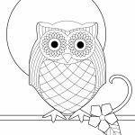 Coloring Page ~ Printable Owl Colorings Owls Free For Kids | Owl Babies Printable Worksheets