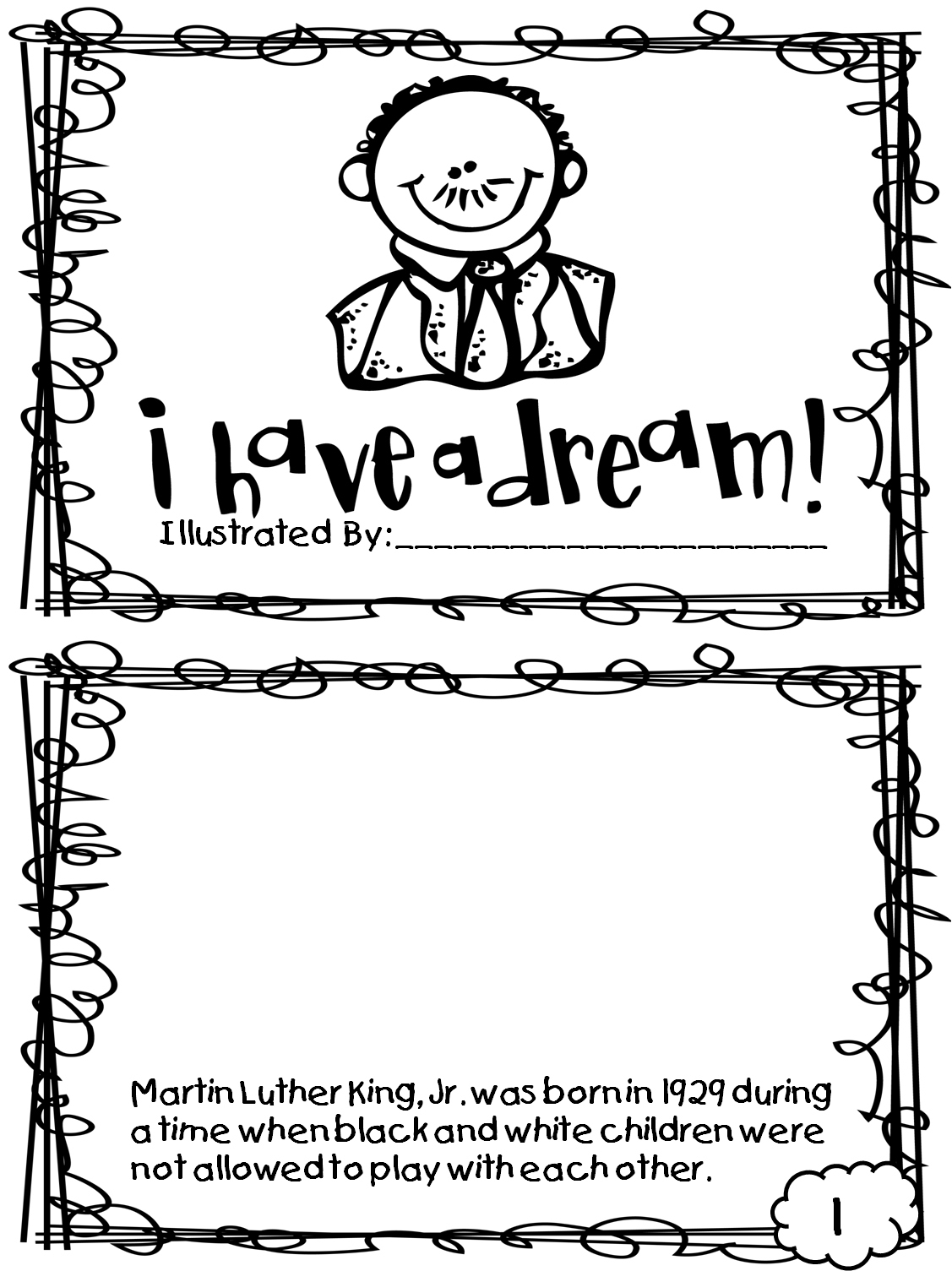 Coloring ~ This Free Worksheet About Martin Luther King Day Covers | Free Printable Martin Luther King Jr Worksheets For Kindergarten