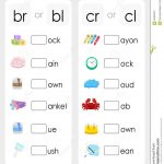 Consonant Blends Worksheets For Kindergarten   Scalien | Second | Free Printable Consonant Blends Worksheets
