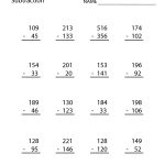 Тема Numbers / Maths 3 Кл (Читаємо Приклад Англійською) | Eglish For | 3Rd Grade Math Subtraction Printable Worksheets