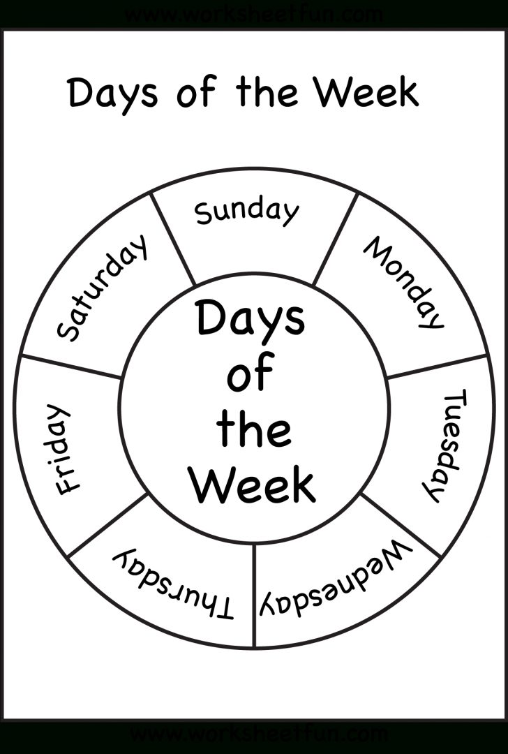 Days Of The Week Days Of The Week Preschool Preschool Free Days Of The Week Days Of The Week Preschool Preschool Free
