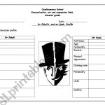 Dr Jekyll's And Mr Hyde   Esl Worksheetrosangie | Dr Jekyll And Mr Hyde Printable Worksheets