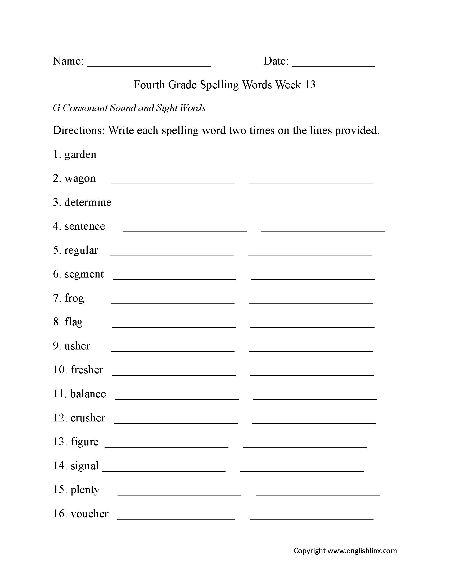 English Worksheets | Spelling Worksheets - Free Printable Spelling | Free Printable Spelling Practice Worksheets