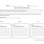 Englishlinx | Character Analysis Worksheets | Character Development Worksheet Printable