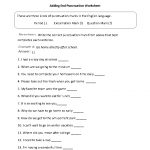 Englishlinx | Punctuation Worksheets | Free Printable Punctuation Worksheets For Middle School