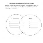 Englishlinx | Text Structure Worksheets | Printable Compare And Contrast Worksheets