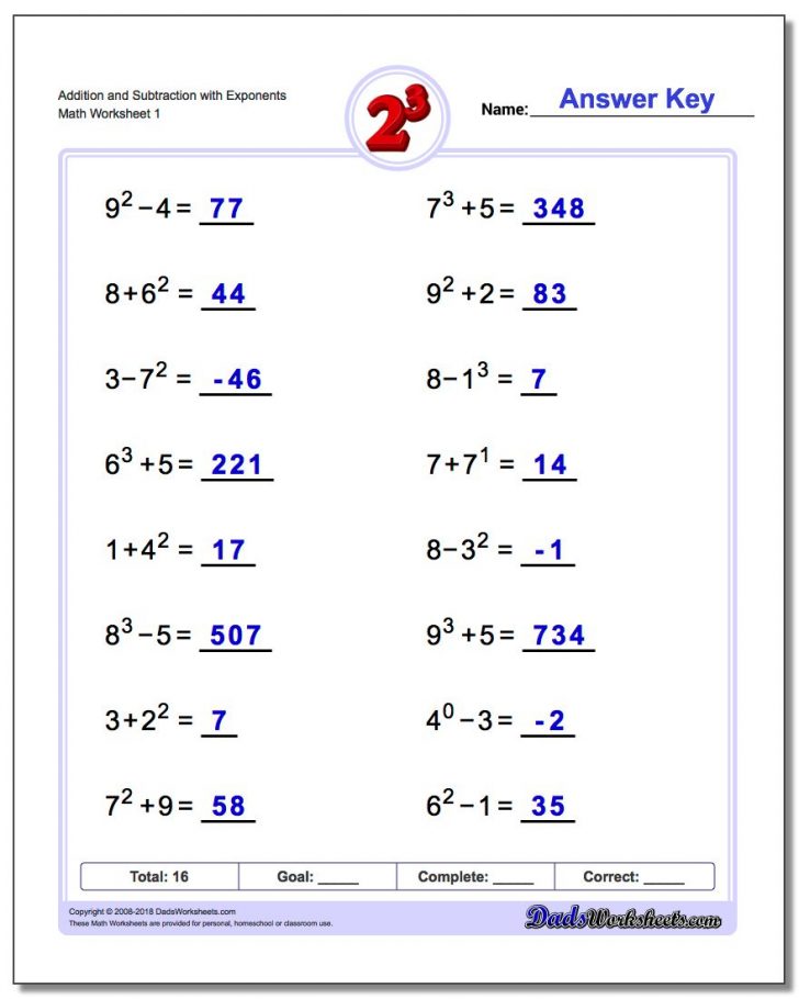 Exponents Worksheets Free Printable Exponent Worksheets Printable Exponents Worksheets Free Printable Exponent Worksheets Printable
