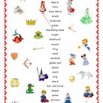 Fairy Tales.matching. Worksheet   Free Esl Printable Worksheets Made | Fairy Tales Printable Worksheets