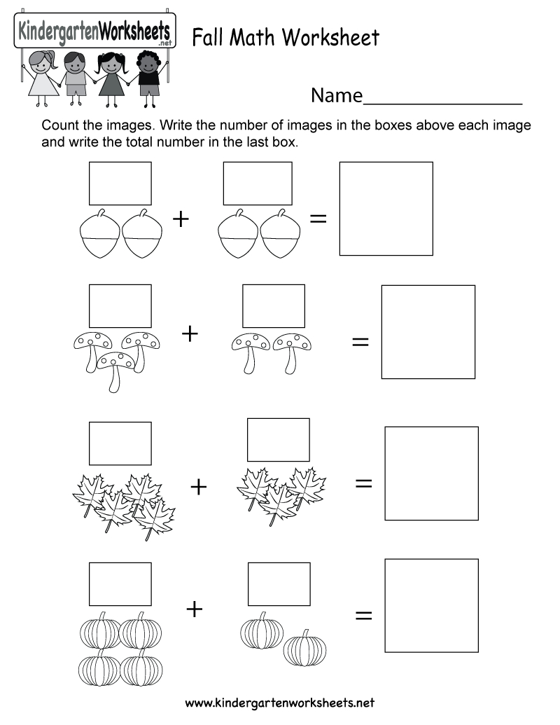 Free Printable Fall Worksheets Kindergarten Printable Worksheets