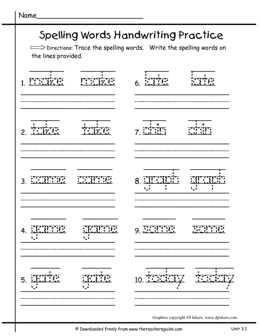 First Grade Writing Worksheets Free Printable – Worksheet Template | Free Printable Language Worksheets