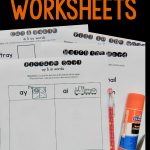 Free Ay & Ai Worksheets   The Measured Mom | Free Printable Ay Word Family Worksheets