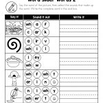 Free Digraph Wh: Phonics Word Work {Multiple Phonograms} | Teaching | Free Printable Phoneme Segmentation Worksheets