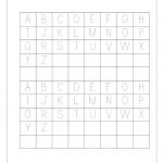 Free English Worksheets   Alphabet Tracing (Capital Letters | Free Printable Alphabet Tracing Worksheets
