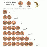 Free Math Money Worksheets 1St Grade | Learning Money Printable Worksheets