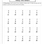 Free Math Worksheets And Printouts | Printable 2Nd Grade Math Worksheets