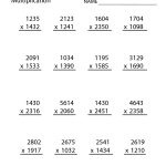 Free Math Worksheets For 5Th Grade | 5Th Grade Math Worksheet | Free Printable Multiplication Worksheets For 5Th Grade