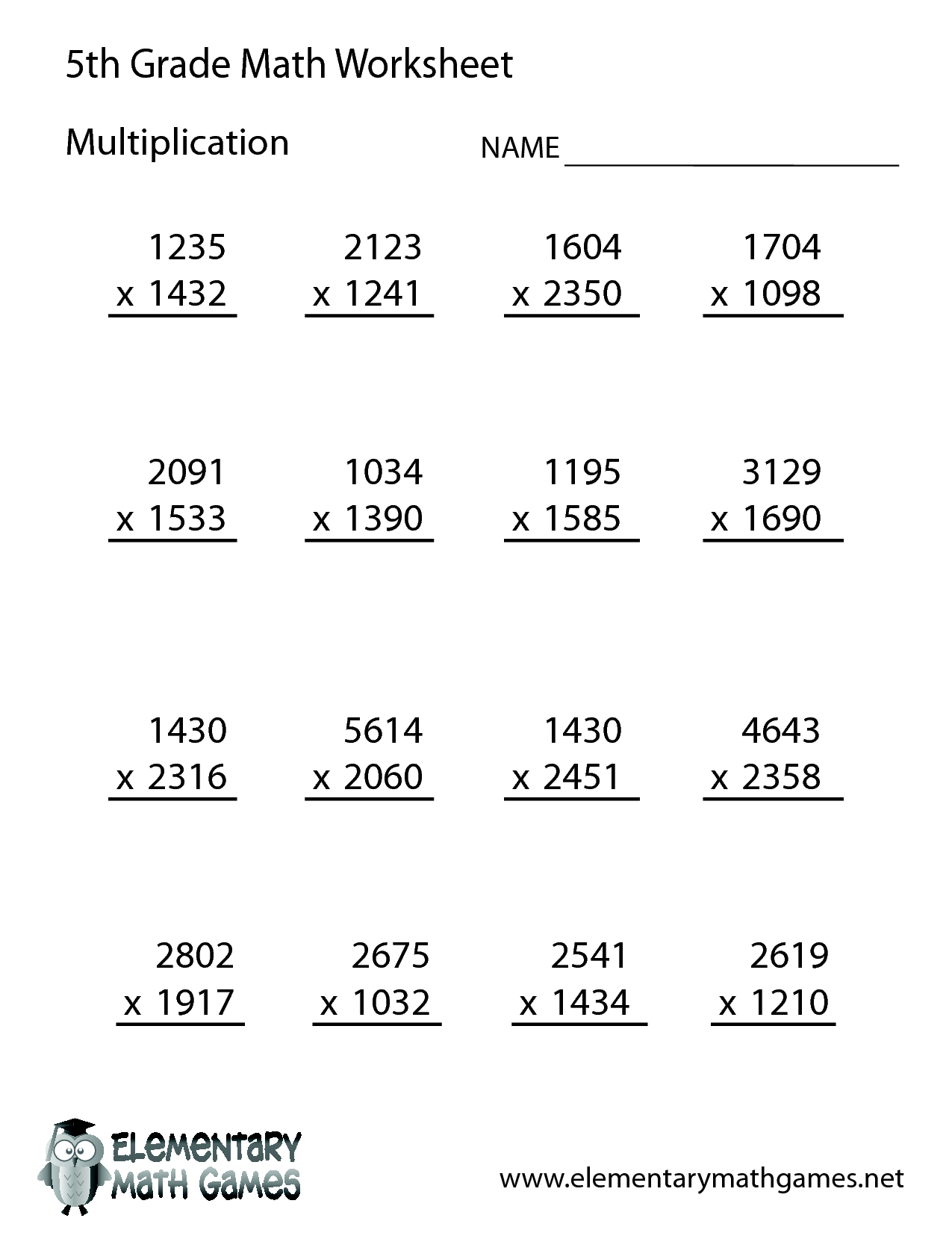 5th Grade Ela Worksheets With Answer Key