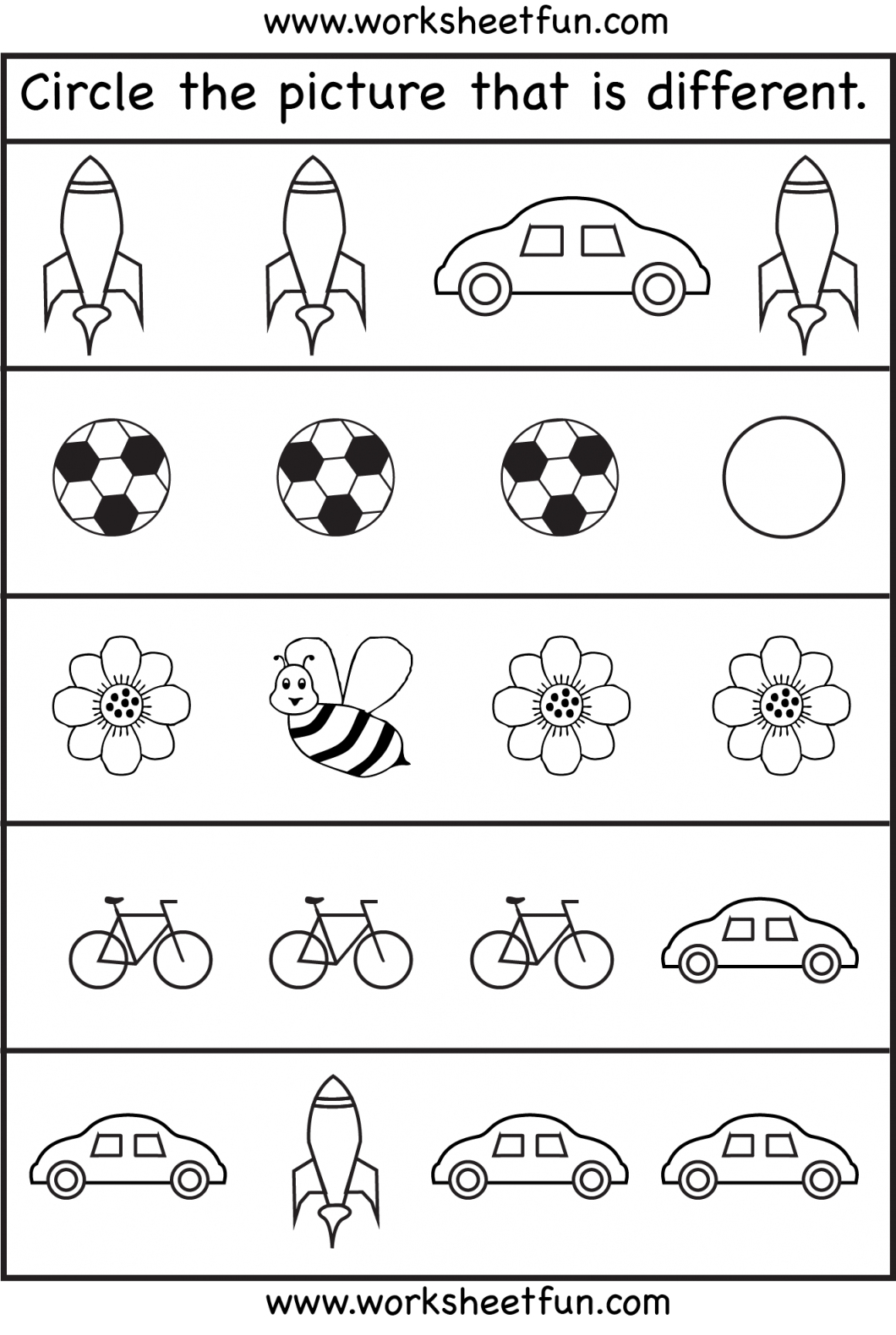 Free Preschool Worksheets Age 3 – With Printable Learning Activities | Free Printable Preschool Worksheets Age 3
