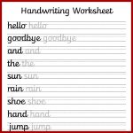 Free Preschool Writing Worksheets – With Kindergarten Handwriting | Preschool Writing Worksheets Free Printable