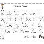 Free Printable Alphabet Letter Tracing Worksheets | Angeline   Free | Free Printable Abc Tracing Worksheets