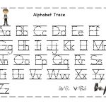 Free Printable Alphabet Letter Tracing Worksheets | Angeline   Free | Free Printable Alphabet Tracing Worksheets