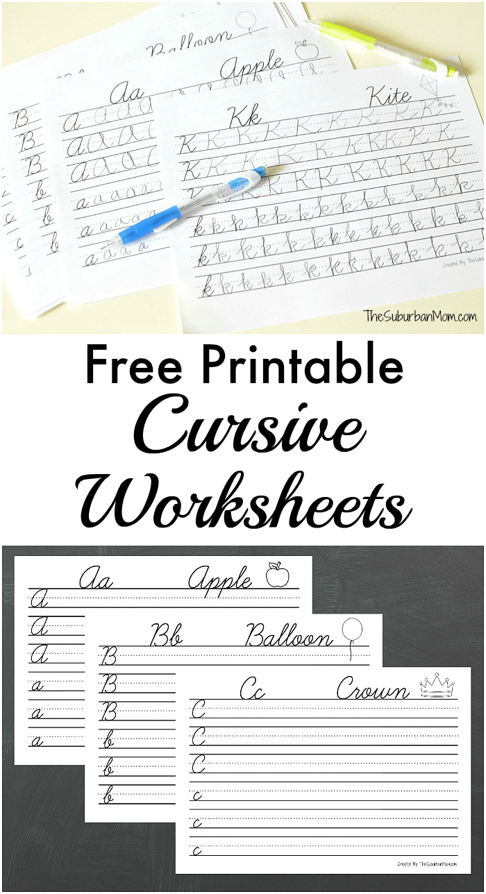 Free Printable Cursive Worksheets | Copywork, Notebooking And | Create Cursive Worksheets Printable